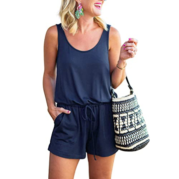 ReoRia Summer Sleeveless Jumpsuit for Women