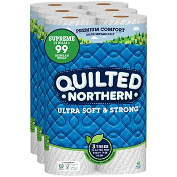 Quilted Northern Ultra Soft & Strong Toilet Paper - 24 Rolls