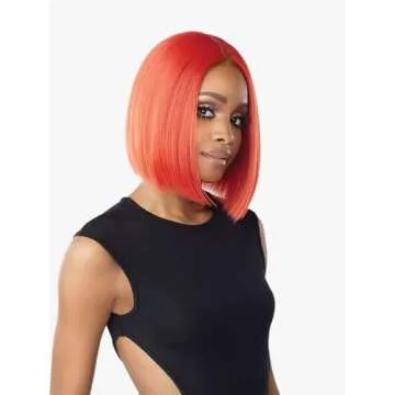 Sensationnel Shear Muse Empress HD Lace Front Wig - KAISHA (Color:GINGER RED)