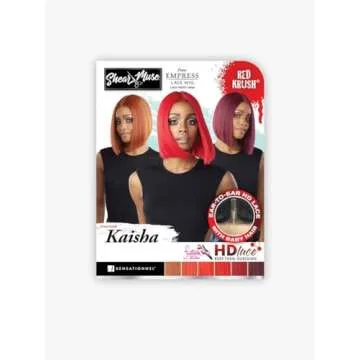 Sensationnel Shear Muse Empress HD Lace Front Wig - KAISHA (Color:GINGER RED)