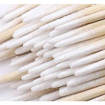 1300 Precision Cotton Swabs for Makeup & Detail Cleaning