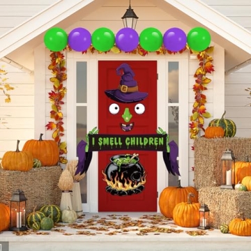 Witch Theme Halloween Trunk or Treat Decorations