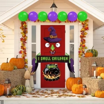 Witch Theme Halloween Trunk or Treat Decorations