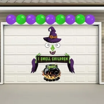 Witch Theme Halloween Trunk or Treat Decorations