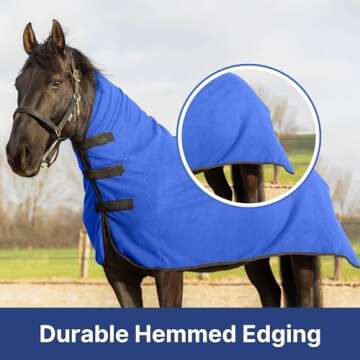 RESISTANCE Horse Fleece Contour Cooler for Winter Comfort