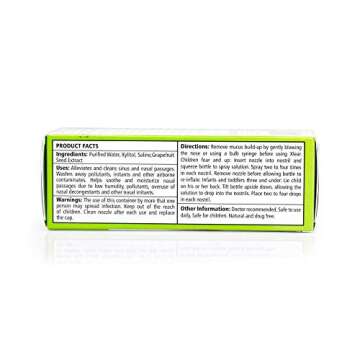 Xlear Kids' Nasal Spray, Natural Saline Nasal Spray for Kids with Xylitol, Daily Nasal Decongestant, Nose Moisturizer, 0.75 fl oz (Pack of 1)