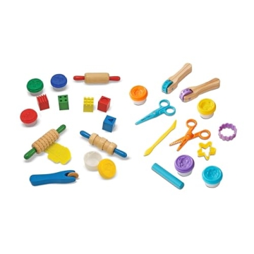 Melissa & Doug Clay Play Set with Tools & Modeling Dough