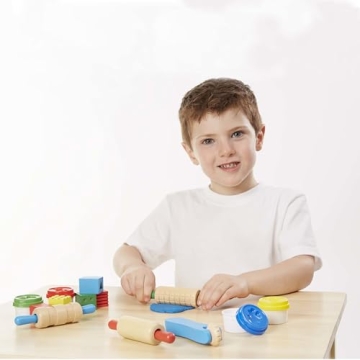 Melissa & Doug Clay Play Set with Tools & Modeling Dough
