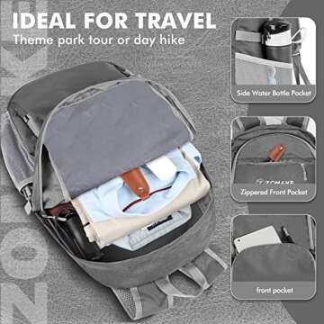 ZOMAKE 30L Lightweight Packable Backpack for Travel