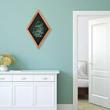 Lenkyin Dark Green Mushroom Farmhouse Decor for Home