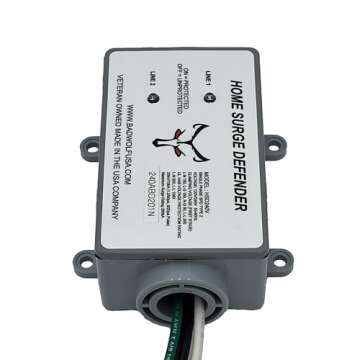 Whole House EMP Surge Protector, 260kA of Surge Protection to Shield Your Home from Transient Surges Such As Lightning, EMP, CME, Solar Flare and More