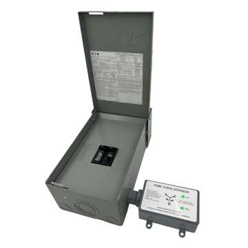 Whole House EMP Surge Protector, 260kA of Surge Protection to Shield Your Home from Transient Surges Such As Lightning, EMP, CME, Solar Flare and More