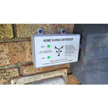 Whole House EMP Surge Protector, 260kA of Surge Protection to Shield Your Home from Transient Surges Such As Lightning, EMP, CME, Solar Flare and More