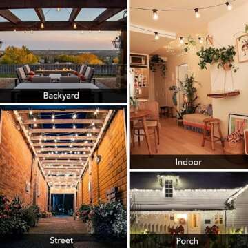 BN-LINK Outdoor Smart Dual Outlet, Heavy Duty Wi-Fi Plug, Independent Control Outlets, Compatible with Alexa and Google Assistant 2.4 GHz Network only