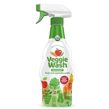 Veggie Wash Organic Fruit and Vegetable Wash for Clean, Safe Produce 16-oz