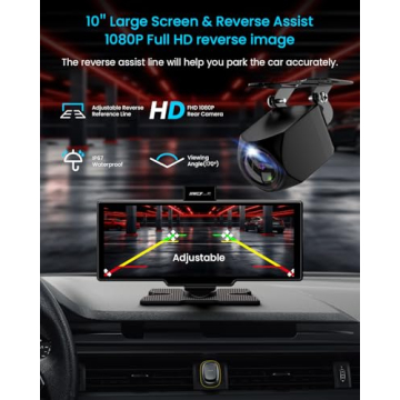 10’’ Wireless Apple Carplay & Android Auto Touch Screen