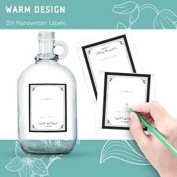 Durable 64 Ounce Glass Pump Dispenser for Laundry and More