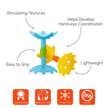 Innobaby EZ Grip Massaging Teether Set - Quality Soothing Toys