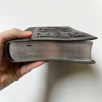 Hand Lettered NIV Bible with Custom Name Engraving
