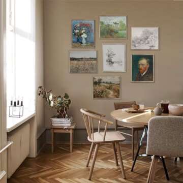 Vintage Wall Art for Elegant Home Decor in Classical Style