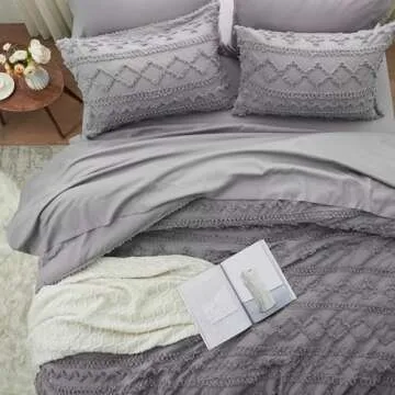 Anluoer Queen Comforter Set - 7 Piece Bedding Ensemble