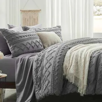 Anluoer Queen Comforter Set - 7 Piece Bedding Ensemble