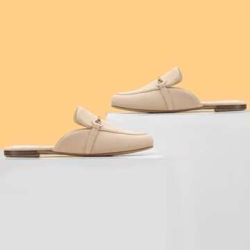 MUSSHOE Women's Comfortable Slip-On Mules for Daily Wear