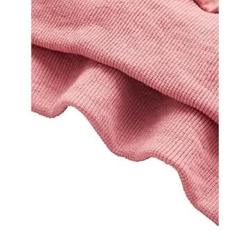 Stylish Verdusa Blush Pink Crop Hoodie for Women