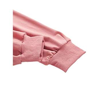 Stylish Verdusa Blush Pink Crop Hoodie for Women