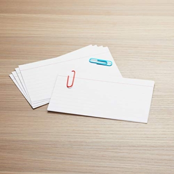 Amazon Basics Heavy Weight Ruled Index Cards, 300 Count