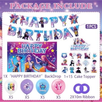 Exciting Birthday Party Decoration Kit for Kids