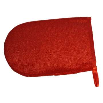 CleanAide Hair Magnet Pet Fur Removal and Lint Debris Cleanup Pick it up Mitt, Red, Pack of 2