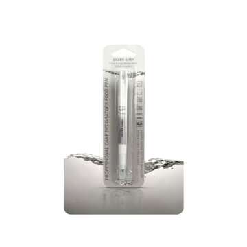 Rainbow Dust Food Pen - Silver