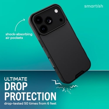 Smartish® iPhone 17 Pro MagSafe Case - Gripmunk w/Camera Control Protection