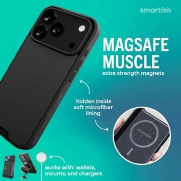 Smartish iPhone 17 Pro MagSafe Gripmunk Case - Protective & Slim