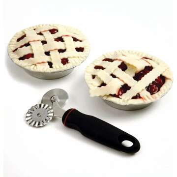 Norpro Grip-EZ Pastry/Ravioli Wheel 7" - Black