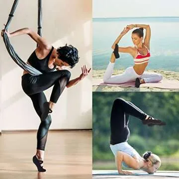 No Show Hospital Slipper Socks for Yoga and Barre