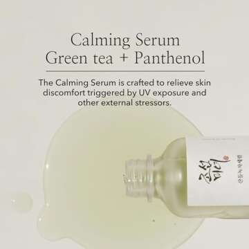 Beauty of Joseon Calming Serum Green Tea Panthenol Soothing, Moisturizing Sensitive, Acne-Prone, UV ...