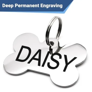 GoTags Personalized Dog Tags with Custom Engraving