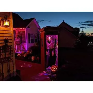 Hompavo 【Upgraded】 LED Flame Light Bulbs, 4 Modes Flickering Light Bulbs with Upside Down Effect, E26/E27 Flame Bulb for Halloween Christmas Party Patio Porch Home Indoor & Outdoor Decorations - 2