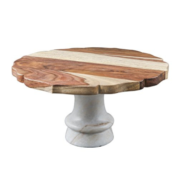 Thirstystone NMPTV127 Cake Stand - Elegant 12 Inch Brown Design