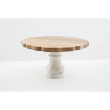 Thirstystone NMPTV127 Cake Stand - Elegant 12 Inch Brown Design