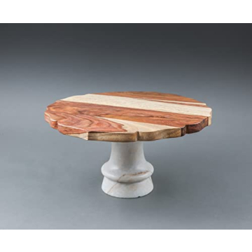 Thirstystone NMPTV127 Cake Stand - Elegant 12 Inch Brown Design