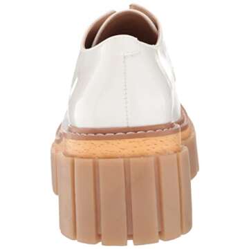 Madden Girl Women's Phoennix Loafer, White Box, 10