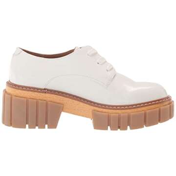 Madden Girl Women's Phoennix Loafer, White Box, 10