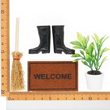 Odoria Miniature Dollhouse Accessories for Creative Play