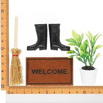 Odoria Miniature Dollhouse Accessories for Creative Play