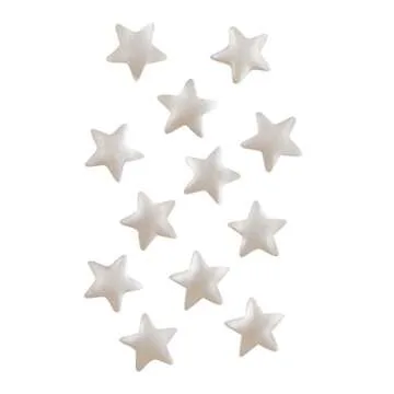 Wilton Edible Glitter Silver Stars, 0.4 oz.