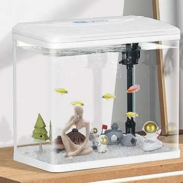 Oooct Sandstone Thinker Statue Fish Tank Decor Small Fish Aquarium Decorations Fish Tank Abstract Aesthetic Decorative Ornaments