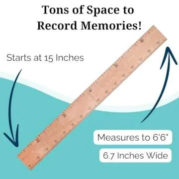 Wooden Growth Chart for Kids – Measure & Cherish Memories